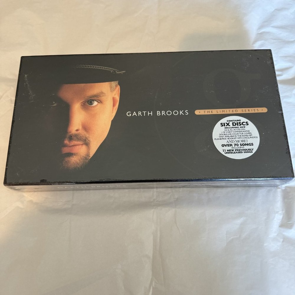 New, Unopened GARTH BROOKS - The Limited Series - 6 Discs - 70+ Songs & Booklet